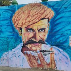 Dazwischen etwas street art