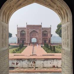 Blick zum Yamuna Fluss