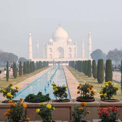 Noch immer leicht im Nebel eingehüllt