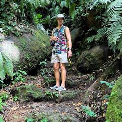 der rutschige Vermont Trail