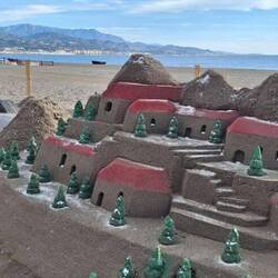 Am Strand von Torre del Mar