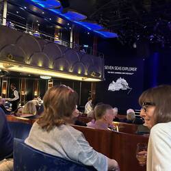 Comfortable seats, great sightlines and professionally served cocktails.