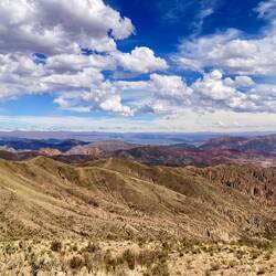 Des montagnes de toutes les couleurs à l'infini...