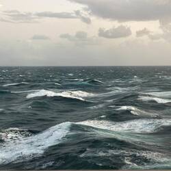 The sea in Bass Strait