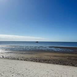 Our Anchorage at Shired Island