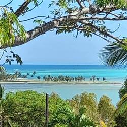 Ausblick von unserem Airbnb