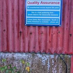 More EU lunacy. One of the new signs that my mum had to put up.