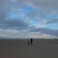 Nicht mehr weit bis zum windgeschützten Pausenplatz!