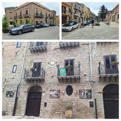 Sehr schöne Hausfassaden im Zentrum