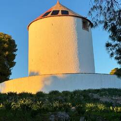 Renovierte Mühle auf Bisti