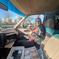 Wohlverdiente Belohnung nach all den nervenaufreibenden Strapazen der letzten Tage.