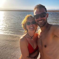 Leider kein Bild vom Floating direkt, aber die Sonnenbrillen sprechen für sich 😂