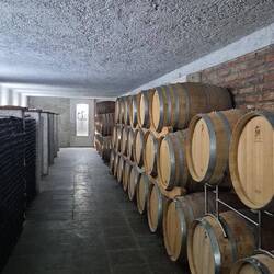 Und den Weinkeller mit dem guten Wein durften wir auch besichtigen