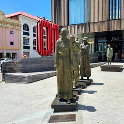 ...and the child following.