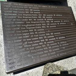 List of ships & convict numbers