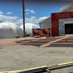 Getting ready for Tasmania's premier food/wine event