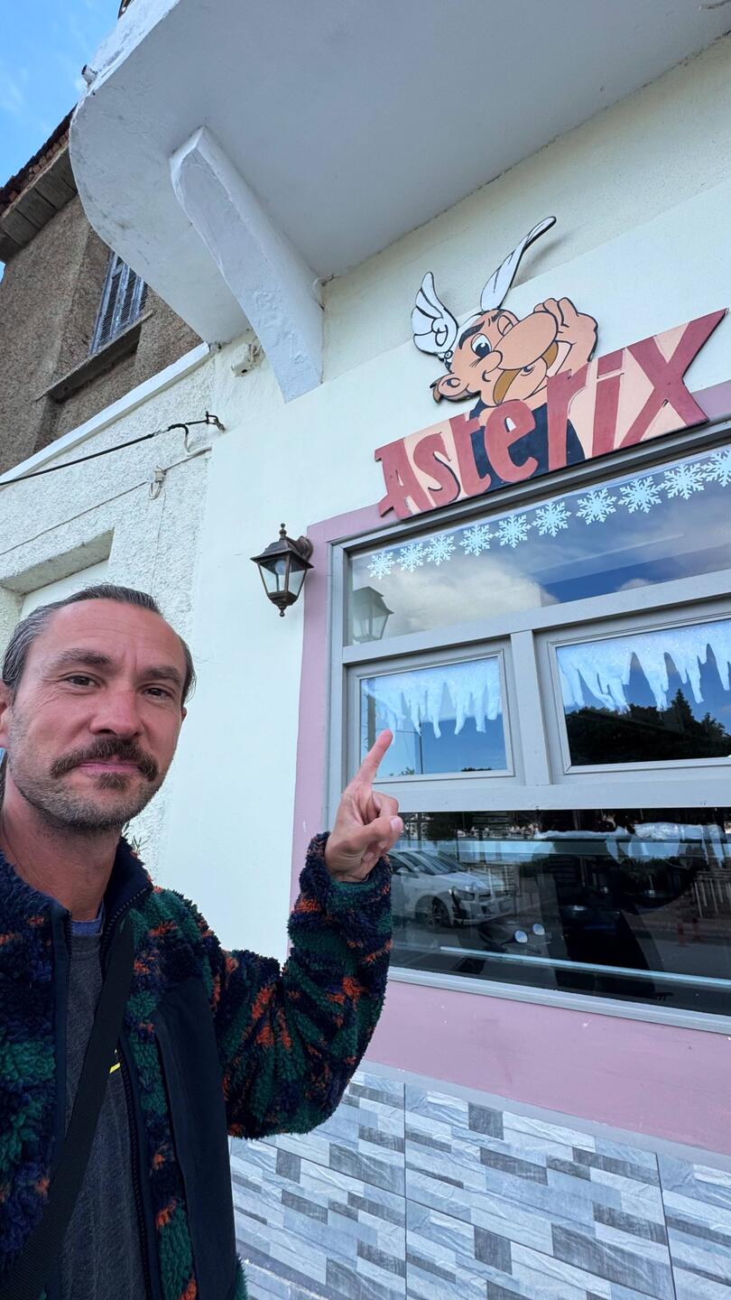 Noah meinte ja, ich sehe aus wie Asterix am Abend vorher, da passte das dann 🤣🤣