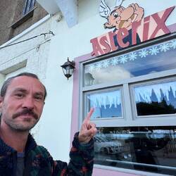 Noah meinte ja, ich sehe aus wie Asterix am Abend vorher, da passte das dann 🤣🤣