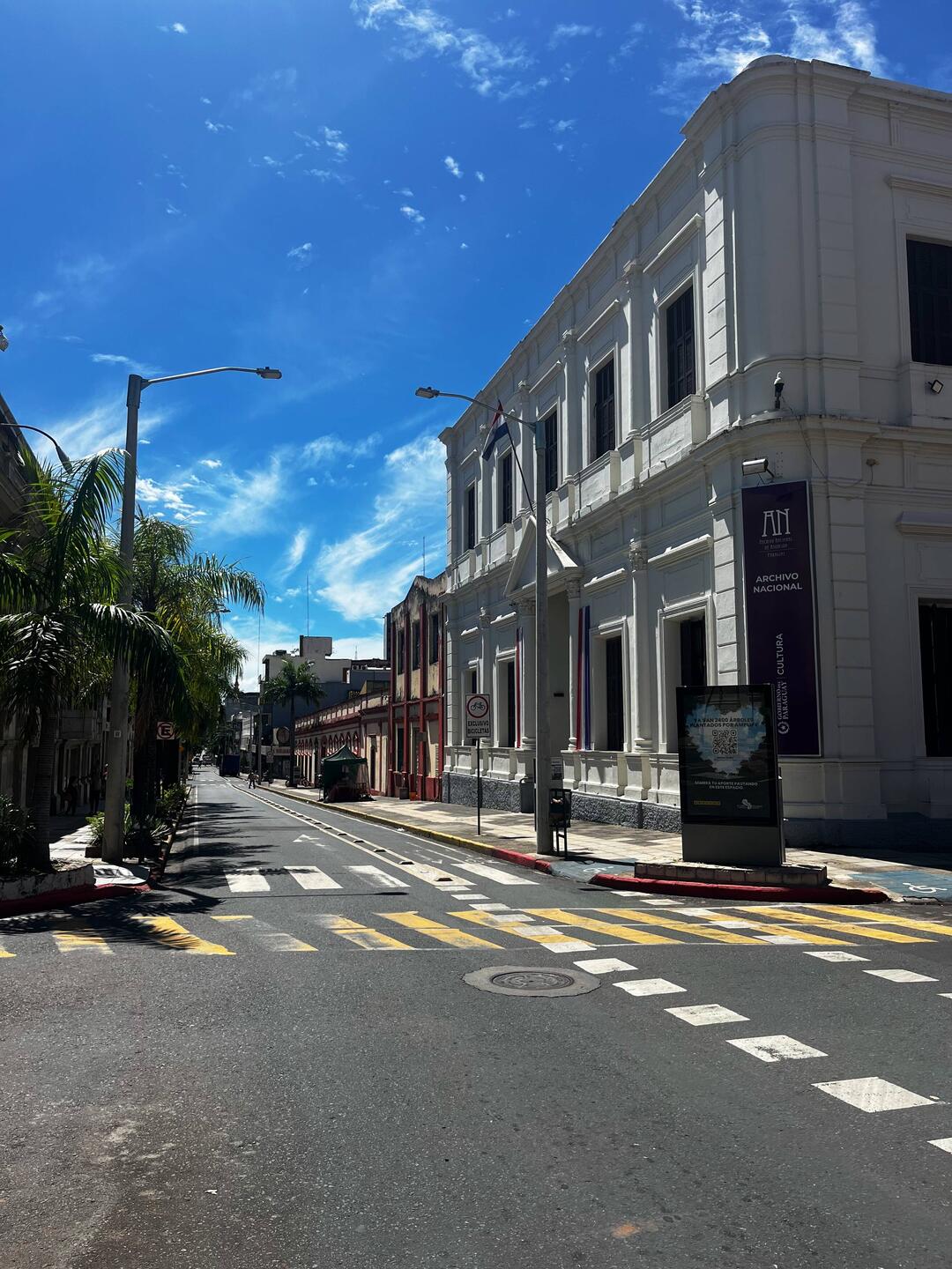 Doch ganz nett hier in Asuncion bei 35 Grad 🥵