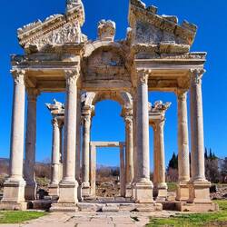 Aphrodisias, ville dédiée à la déesse de l’amour. L'un des sites archéologiques les mieux conservés.