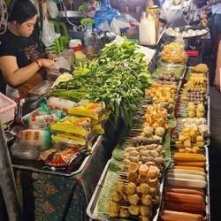 riesige Essensauswahl