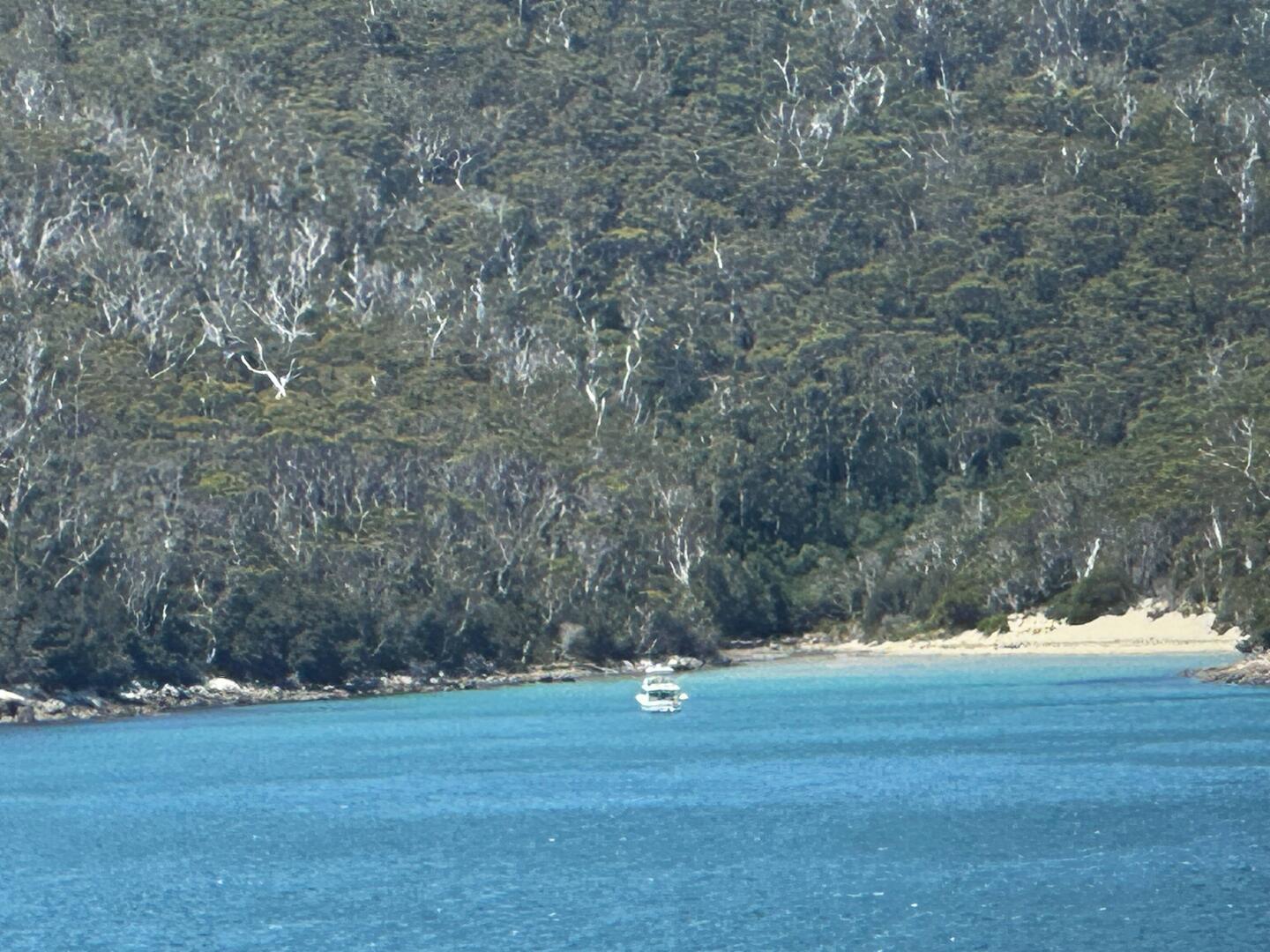 Denman Cove where the 3 night/4 day hike begins