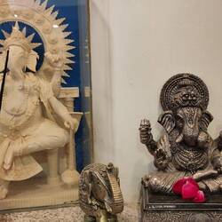 Unser Hotel hatte einen Faible für Ganesha