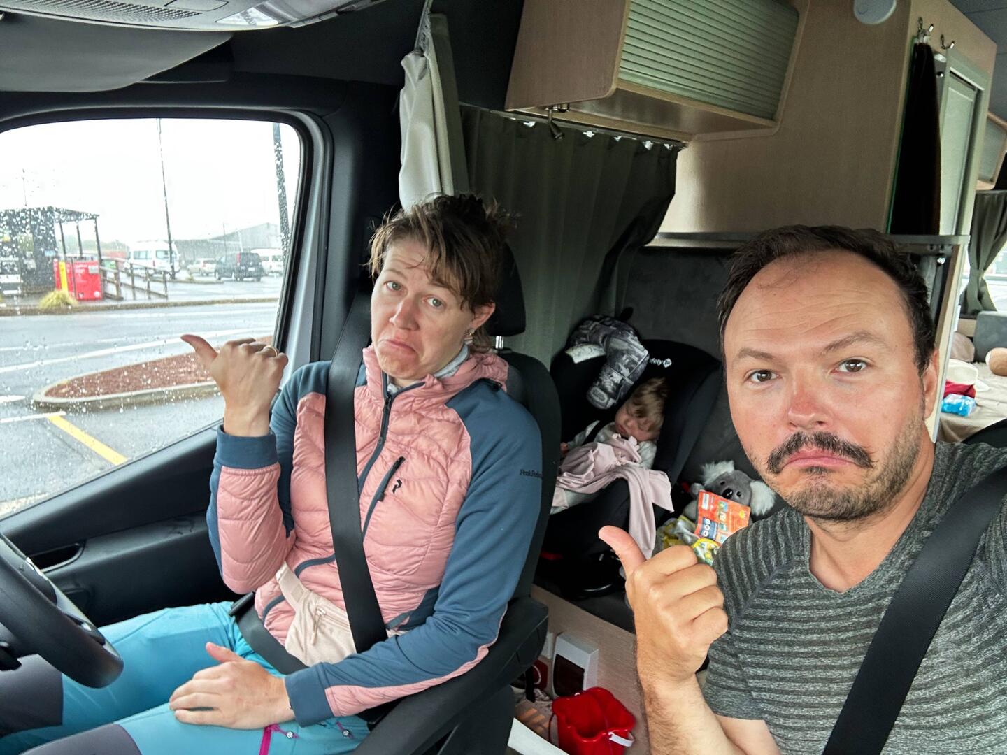 Regenwetter - wir sagen die Tour ab