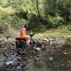 Flussüberquerung, diesmal gibt es keine Brücke