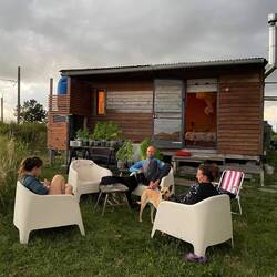 Gemütlich die Aussicht genießen