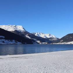 Der Reschensee