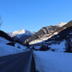Abfahrt nach Nauders