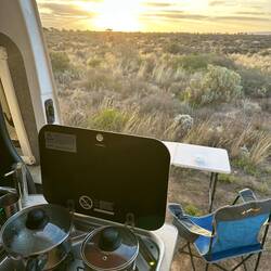 Cooking with a view 😍