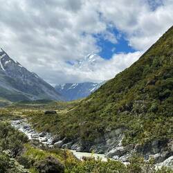 It's Mount Cook - the tallest mountain in NZ!