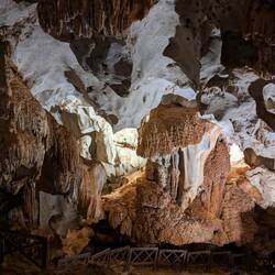 In the cave