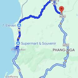 Unsere Rundtour heute 107 km