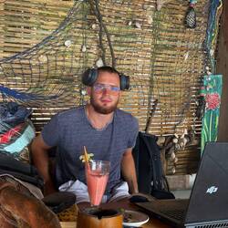Carlos im Coworkingspace