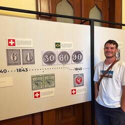 Wir Schweizer waren mitunter den ersten die Briefmarken einführten.