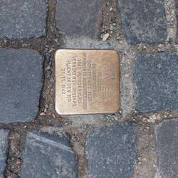 The second Stumbling stone found