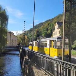 Die Kirnitzschtal-Klinik und die Kirnitzschtalbahn