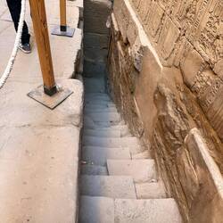 Hier wurden Wasserstandsmessungen vorgenommen und abgeleitet Ernten vorhergesagt - Verbindung zum Ni