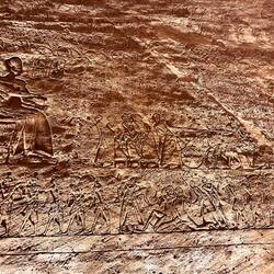 Huldigung des Königs durch die Besiegten