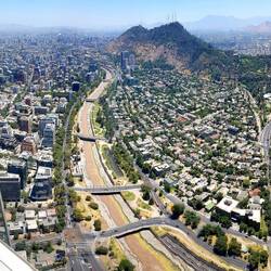 City view from Costanera.