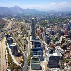 City view from Costanera.