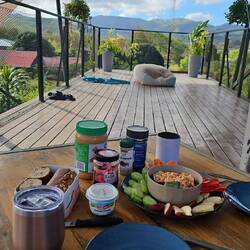 Frühstück mit Aussicht