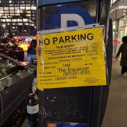 Went to filming next day for the morning