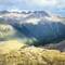 Blick vom Mt. Traverse Saddle