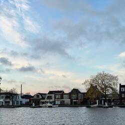 Cold afternoon on the Amstel