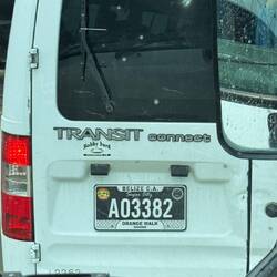 Nummernschild von "Belize"