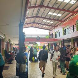 Busstation in "Belize City"